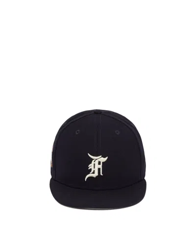New Era X Fog Blue 59fifty Detroit Tigers Cap In Black