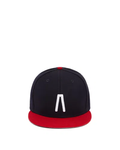 New Era X Fog Blue Cap With Logo