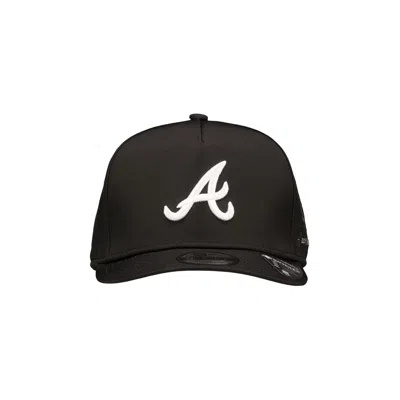 Pre-owned New Era X Goretex Atlanta Braves 9fifty A Frame Cap 'black' | Men's Size Onesize