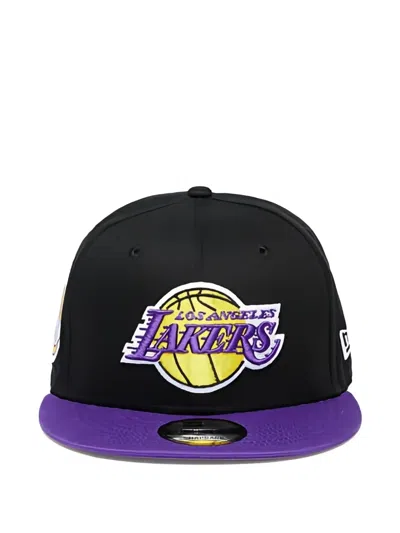 New Era X Los Angeles Lakers 9fifty Cap In Black
