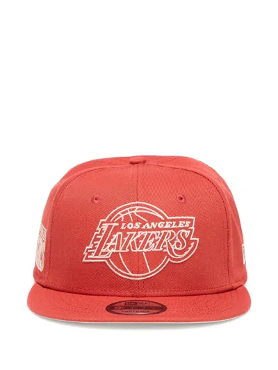 New Era X Los Angeles Lakers Nba 9fifty Cap In Orange