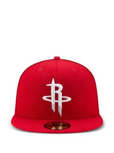 New Era X Nba 59fifty Fitted Houston Rockets Cap In Red