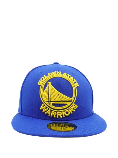 New Era X Nba 59fifty Golden State Warriors Cap In Blue