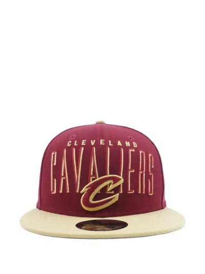 New Era X Nba 9fifty Cleveland Cavaliers Cap In Burgundy