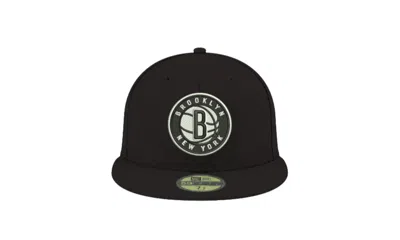 New Era X Nba Brooklyn Nets 59fifty Fitted Hat In Black