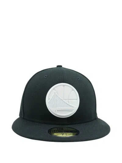 New Era X Nba Golden State Warriors 59fifty Cap In Black