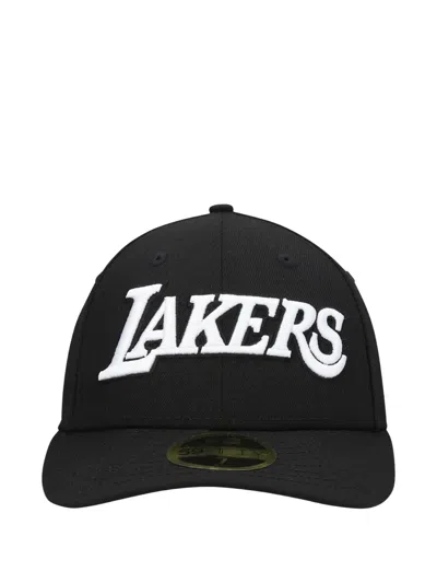 New Era X Nba Los Angeles Lakers 59fifty Baseball Cap In Black