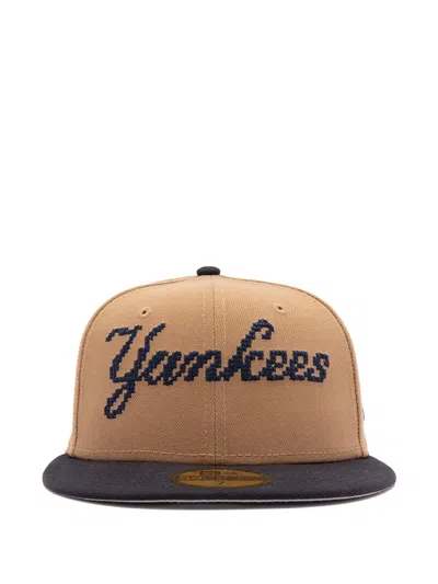 New Era X New York Yankees 59fifty Classic 8-bit Cap In Brown