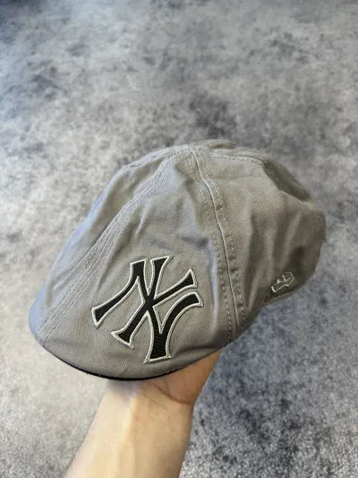 Pre-owned New Era X New York Yankees Vintage Flat Cap New Era New York Yankees Usa Casual Vt In Grey