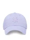 New Era X New York Yankees Womens Ruching 9forty Cap In Purple