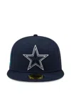 New Era X Nfl Cowboys Star-embroidered Flat-brim Cap