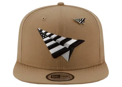 Pre-owned New Era X Paper Planes Old School 9fifty Snapback Hat In Maple