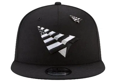 Pre-owned New Era X Paper Planes Original Crown 9fifty Snapback Hat In Black/green In Multi