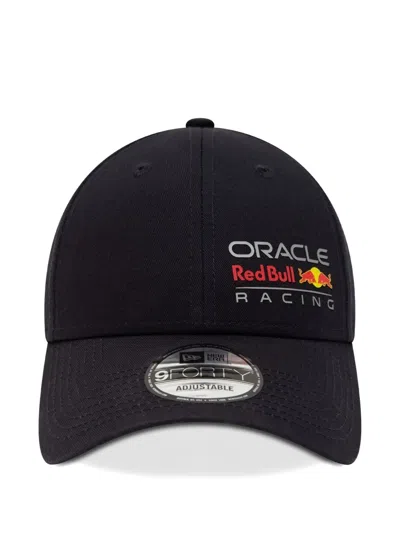 New Era X Red Bull Essential 9forty Embroidered Curved-brim Baseball Cap In Black