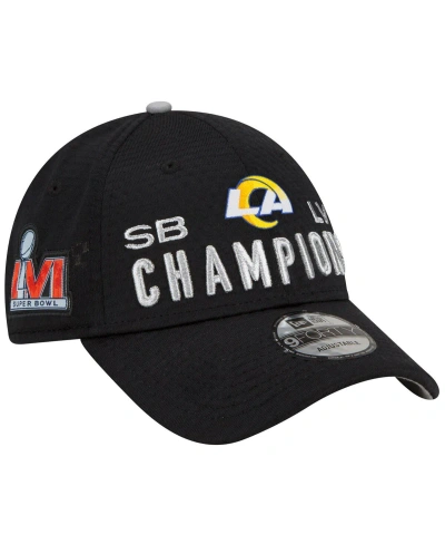 New Era Kids' Youth Boys And Girls  Black Los Angeles Rams Super Bowl Lvi Champions Locker Room Trophy Coll