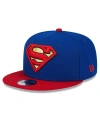 NEW ERA YOUTH BOYS AND GIRLS NEW ERA BLUE SUPERMAN 9FIFTY SNAPBACK HAT