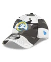 New Era Youth Boys And Girls  Camo Los Angeles Rams 9twenty Adjustable Hat In Camo