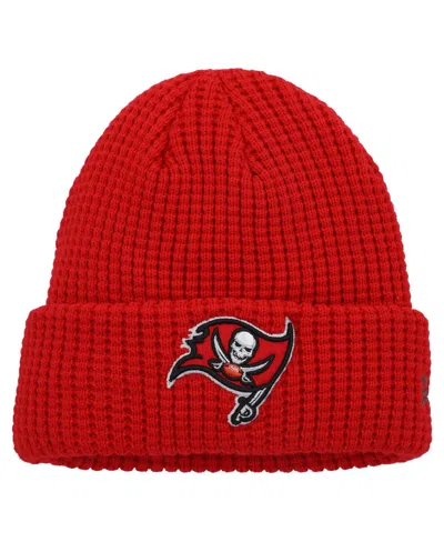 New Era Kids' Youth Boys And Girls  Red Tampa Bay Buccaneers Prime Cuffed Knit Hat