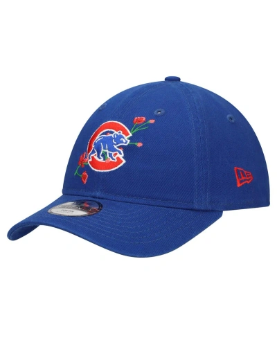 New Era Kids' Youth Boys And Girls  Royal Chicago Cubs Game Day Bloom 9twenty Adjustable Hat