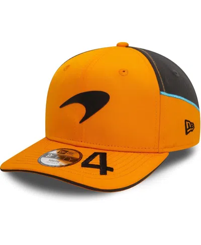 New Era Lando Norris Orange Mclaren F1 Team Driver 9fifty Adjustable Hat