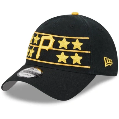 New Era Kids' Youth   Black Pittsburgh Pirates 2024 Batting Practice 9twenty Adjustable Hat