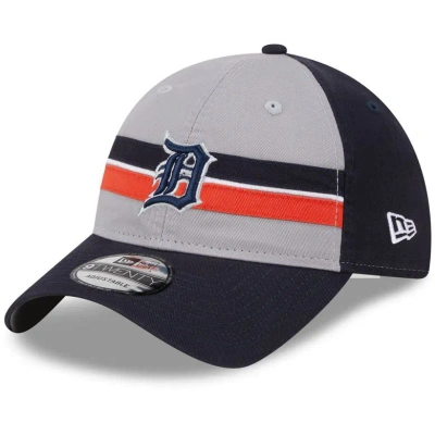 New Era Kids' Youth   Gray Detroit Tigers 2024 Batting Practice 9twenty Adjustable Hat