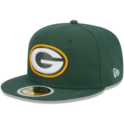New Era Kids' Youth  Green Green Bay Packers  Main 59fifty Fitted Hat