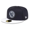 NEW ERA YOUTH NEW ERA  NAVY NEW YORK YANKEES 2024 BATTING PRACTICE 59FIFTY FITTED HAT