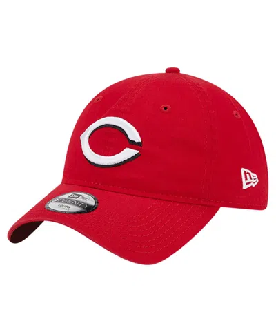 New Era Youth Red Cincinnati Reds Team Color 9twenty Adjustable Hat
