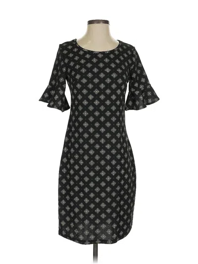 Pre-owned New Fashion Casual Dress In Black