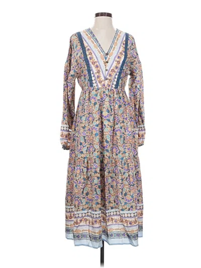 New In Casual Dress In Blue