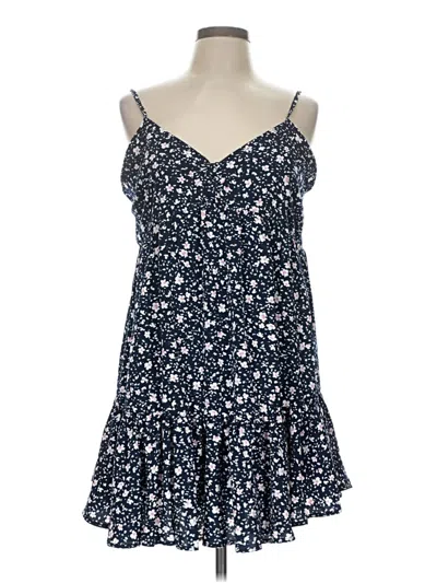 Pre-owned New In Casual Dress In Blue