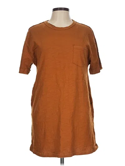 Pre-owned New In Casual Dress In Brown