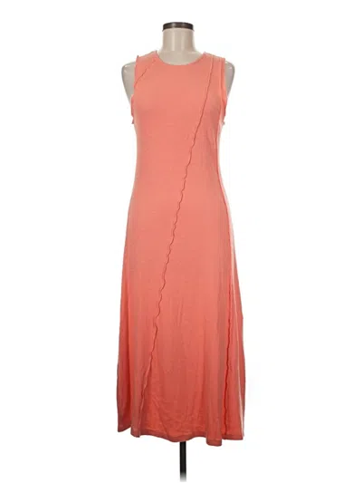 Pre-owned New In Casual Dress In Orange