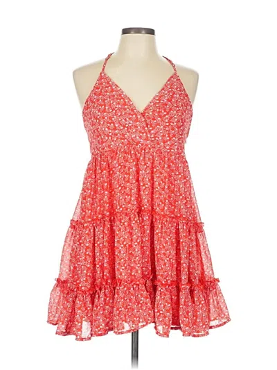 Pre-owned New In Cocktail Dress In Red