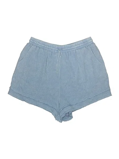 Pre-owned New In Denim Shorts In Blue