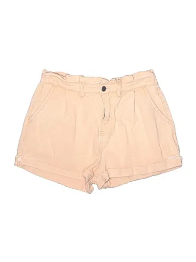 Pre-owned New In Khaki Shorts In Tan