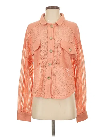 New In Long Sleeve Blouse In Brown