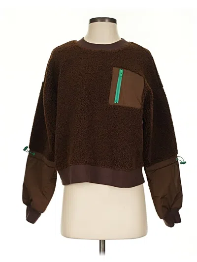 Pre-owned New In Pullover Sweater In Brown