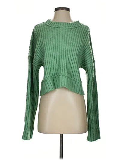 Pre-owned New In Pullover Sweater In Green