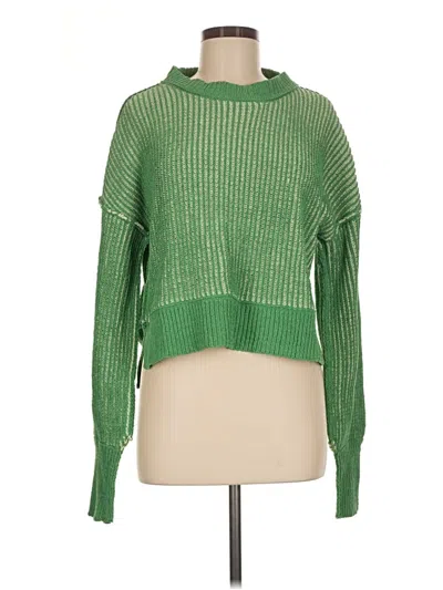 Pre-owned New In Pullover Sweater In Green