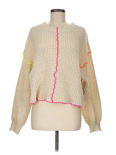 Pre-owned New In Pullover Sweater In Ivory