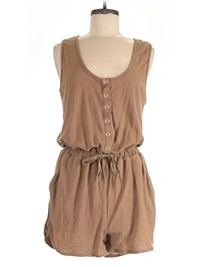 Pre-owned New In Romper In Brown