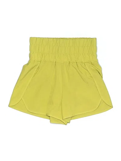 Pre-owned New In Shorts In Yellow