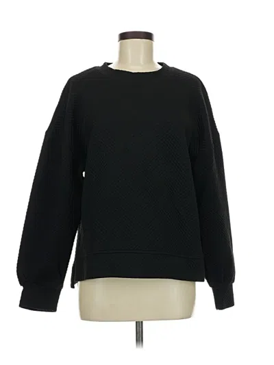 Pre-owned New In Sweatshirt In Black