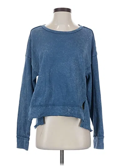 Pre-owned New In Sweatshirt In Blue