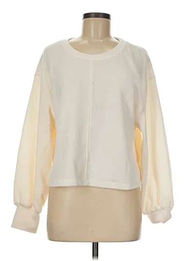 Pre-owned New In Sweatshirt In Ivory