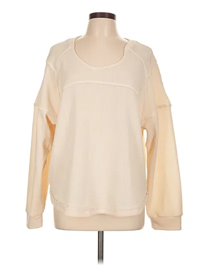 Pre-owned New In Sweatshirt In White