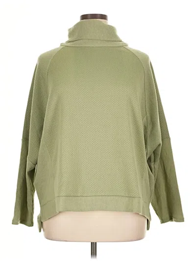 Pre-owned New In Turtleneck Sweater In Green