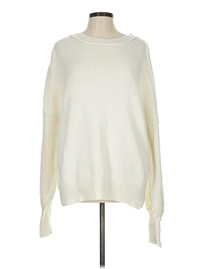 Pre-owned New In Turtleneck Sweater In Ivory